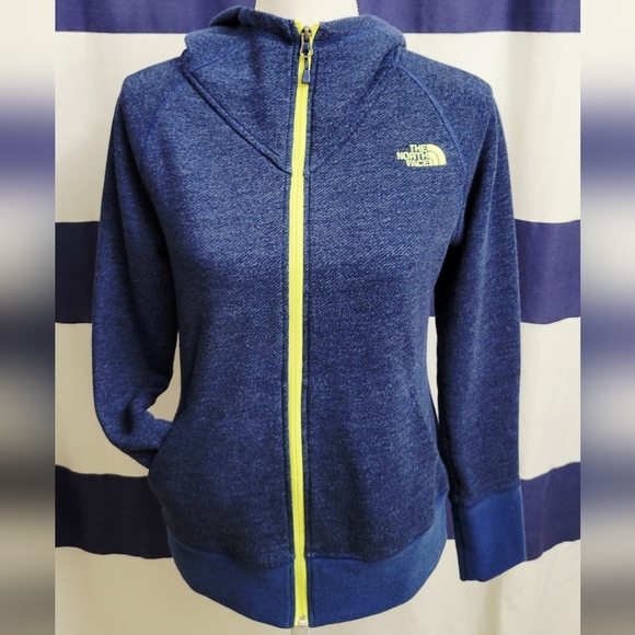 The North Face Tops - The North Face Women's  Navy Blue Full-Zip Hoodie | Size Medium